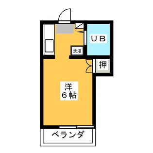 メゾンミナミ【1階】の間取り