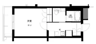 リュゼ桜上水【2階】の間取り