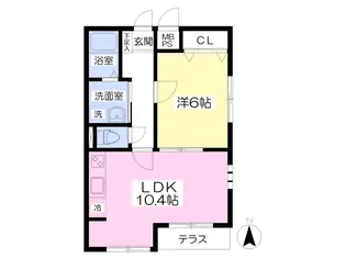 重陽舎【1階】の間取り