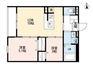 robot home 相模原II【3階】の間取り