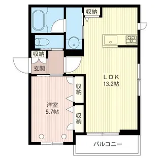 MY Ambicia(エムワイ・アンビシア)【3階】の間取り