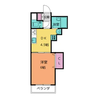 ゴールデンハイツ平針【3階】の間取り