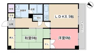 ファミールTCアクトII【3階】の間取り