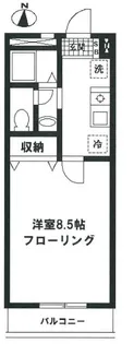 スカイハイツ【3階】の間取り