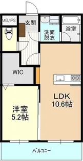 思川レジデンス【2階】の間取り