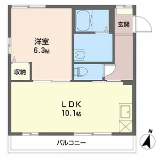 Stella 1st.【1階】の間取り
