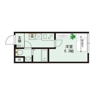 SKYLUX馬込【2階】の間取り