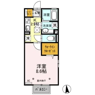 コ・クリエ【1階】の間取り