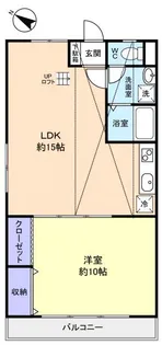 ラレーブ北習志野【3階】の間取り