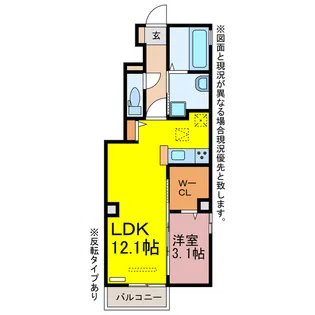 REVE【1階】の間取り