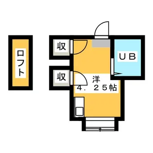 ホワイトヒルズ上高田【1階】の間取り