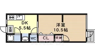 大協マンション【2階】の間取り
