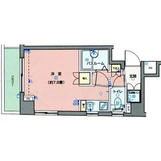 パレ・ホームズ目黒本町【2階】の間取り