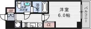 エスライズ大阪ドームレジデンス【2階】の間取り