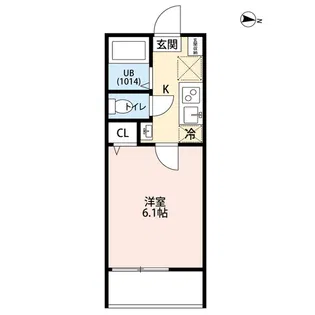 Venus Lagoon白幡仲町【1階】の間取り
