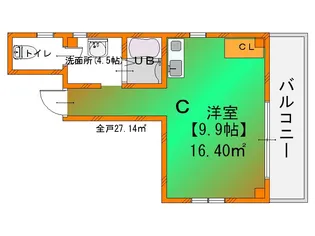 レジデンス・アルケア【3階】の間取り