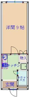 サンハイツ【1階】の間取り