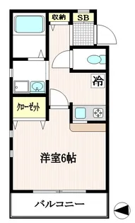 プレミール永山【1階】の間取り