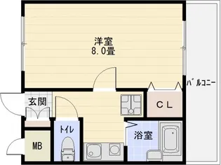 トレイズ2【2階】の間取り