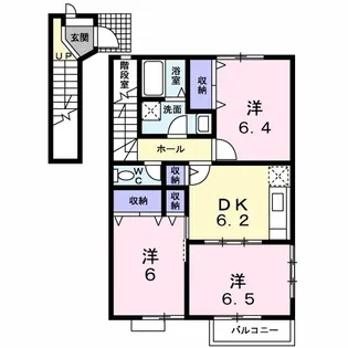 ウィル【2階】の間取り