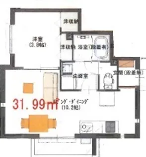 Kコート永福町【1階】の間取り
