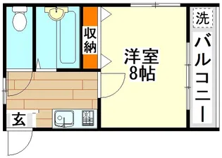 ポプラール【2階】の間取り