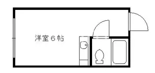 佐わらび堺町マンション【2階】の間取り