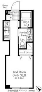 ASTILE目黒不動前 アスティーレ目黒不動前【2階】の間取り