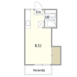 メゾンイチダネリマII【2階】の間取り