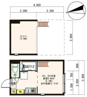 Stage赤羽西【1階】の間取り