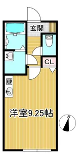 カレッタ富士見町【2階】の間取り