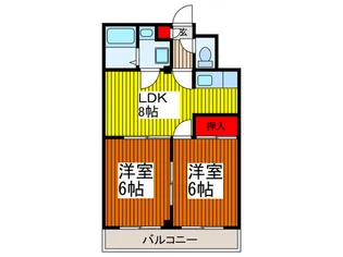 グリーンセピアの間取り