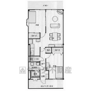 ヴァルトベルク2【3階】の間取り