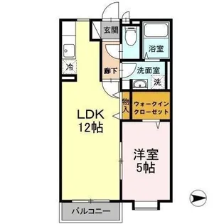 東京都立川市柏町3【アパート】の間取り