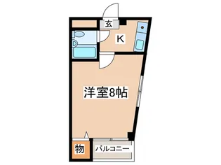ロ-タリ-41【3階】の間取り