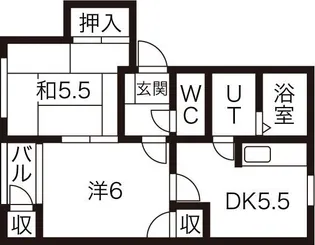 エクセレント【2階】の間取り