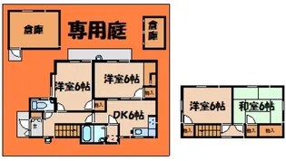 広島県呉市焼山北3【一戸建】の間取り