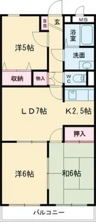 スマイルMI【1階】の間取り