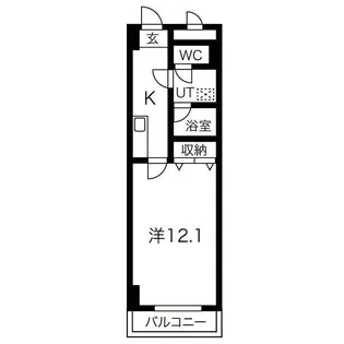 ロータスマーシュ元今泉【5階】の間取り