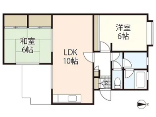フェリスII【2階】の間取り
