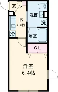 ALTO緑が丘【3階】の間取り