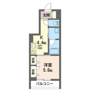 オルテンシア今泉【1階】の間取り