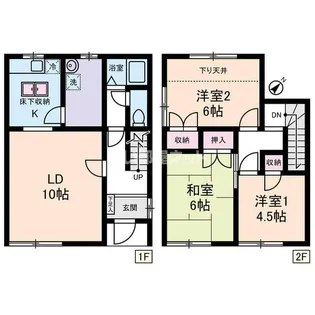 ジュネスK・Aの間取り