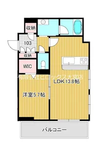 セゾレーナ【1階】の間取り