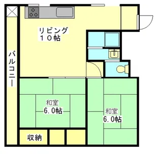 国近ビル【4階】の間取り