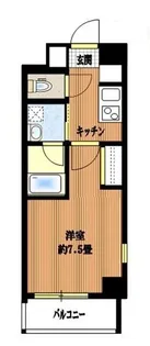 ロアール多摩川南六郷【1階】の間取り