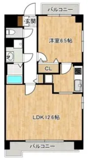 サンヴァーリオ新田駅前I【7階】の間取り