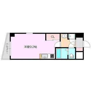 ロイヤルレジデンス新大阪【4階】の間取り