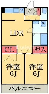 グリーンビラ【3階】の間取り