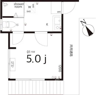 castelo【1階】の間取り